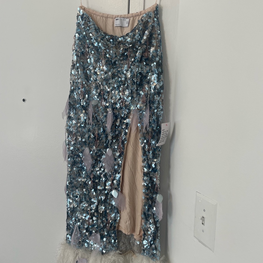 ASOS Luxe Skirt NWT - Picture 4 of 6